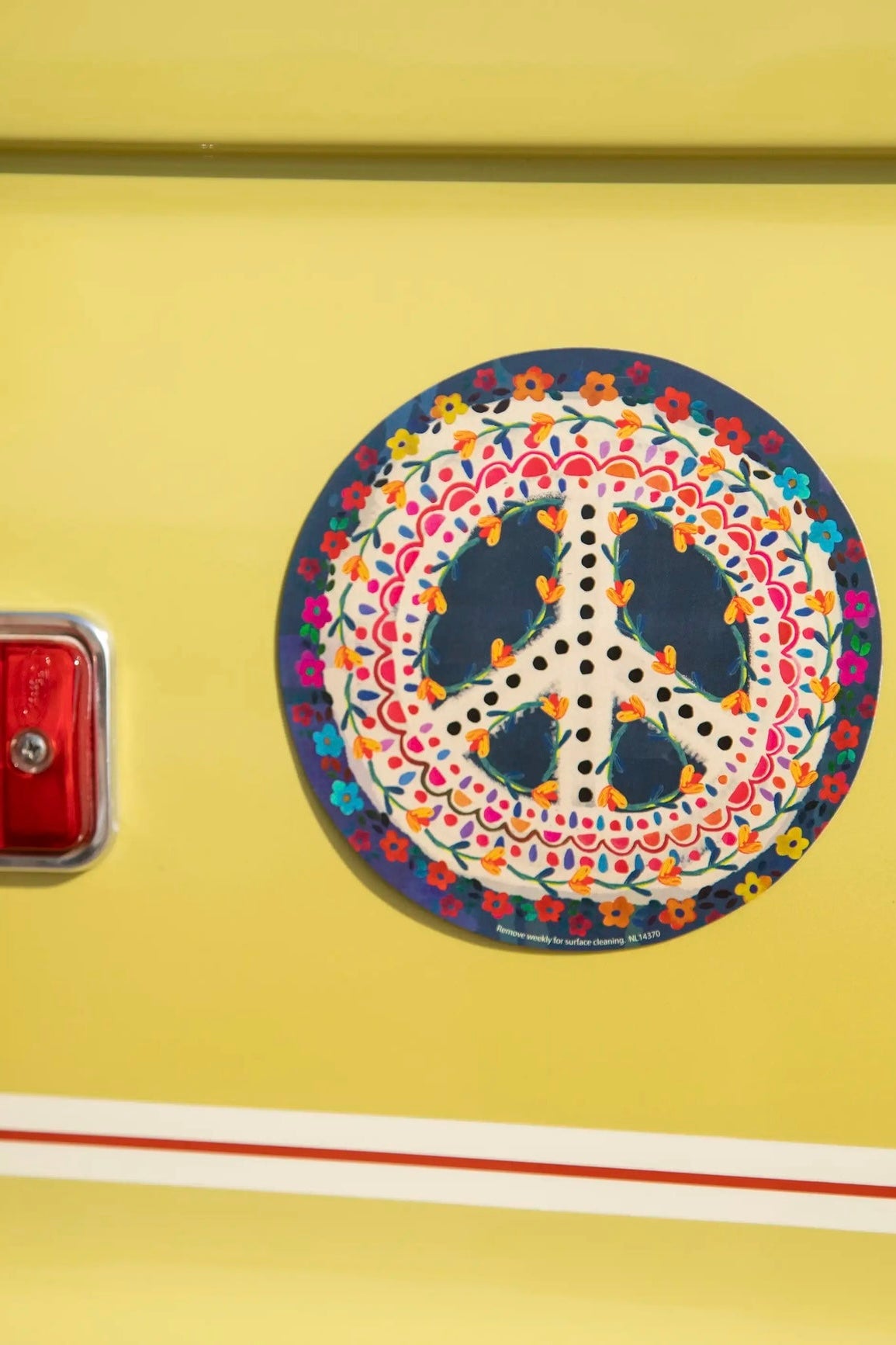 Natural Life Car Magnet- Peace Sign