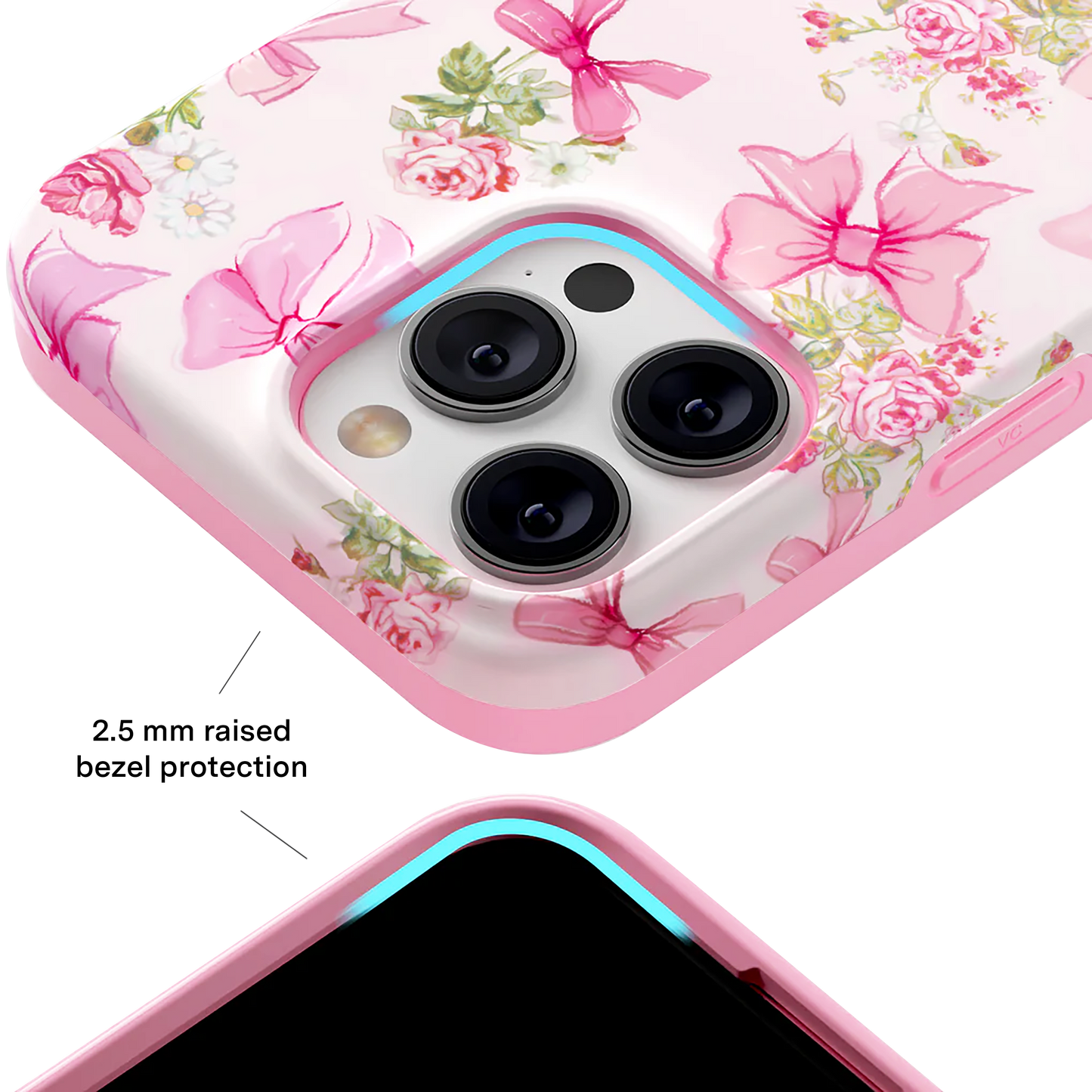 Posie Pink Bow MagSafe iPhone 16 Pro Max Case