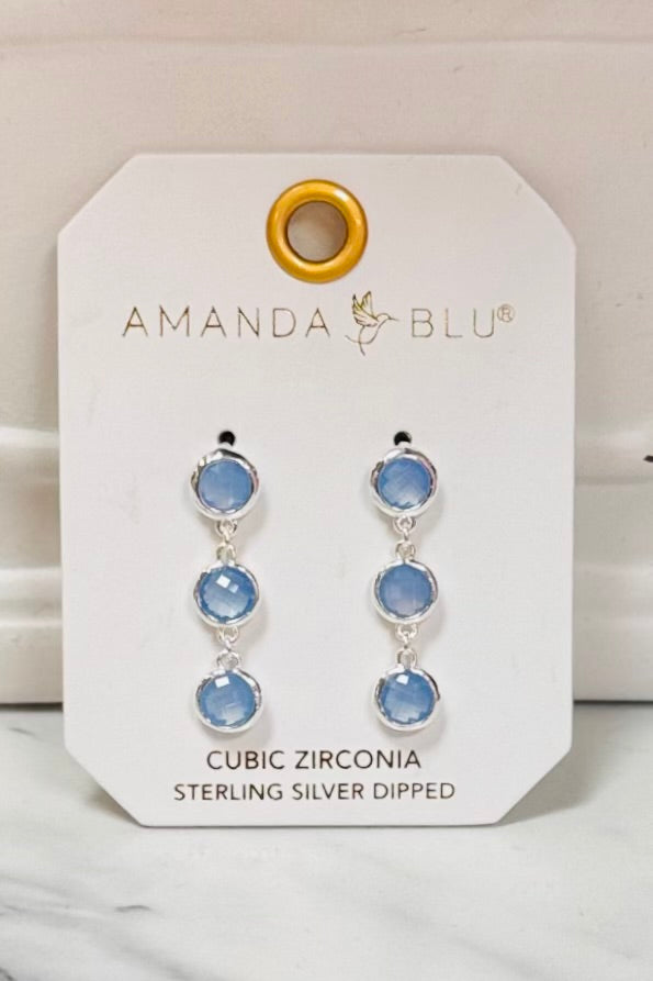 Amanda Blu Faceted CZ Collection in Silver