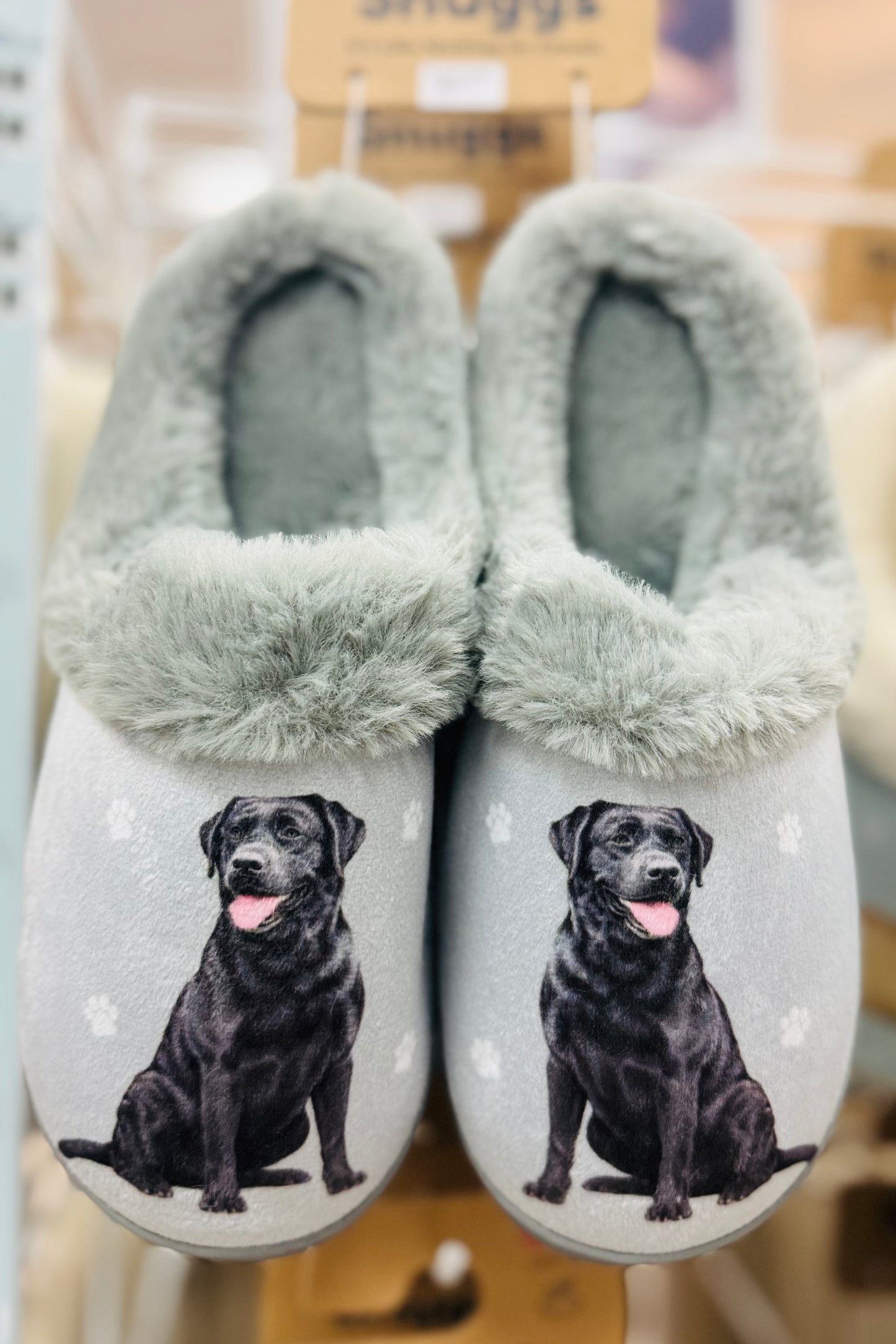 Snuggs Cozy Memory Foam Non-Slip Slippers- Favorite Pet Breeds Edition