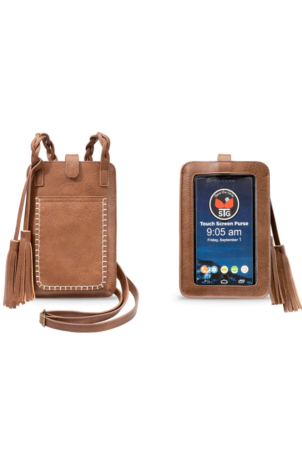 Free Spirit Crossbody Phone Wallet by Save the Girls