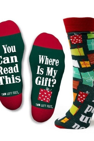 Two Left Feet Christmas Socks