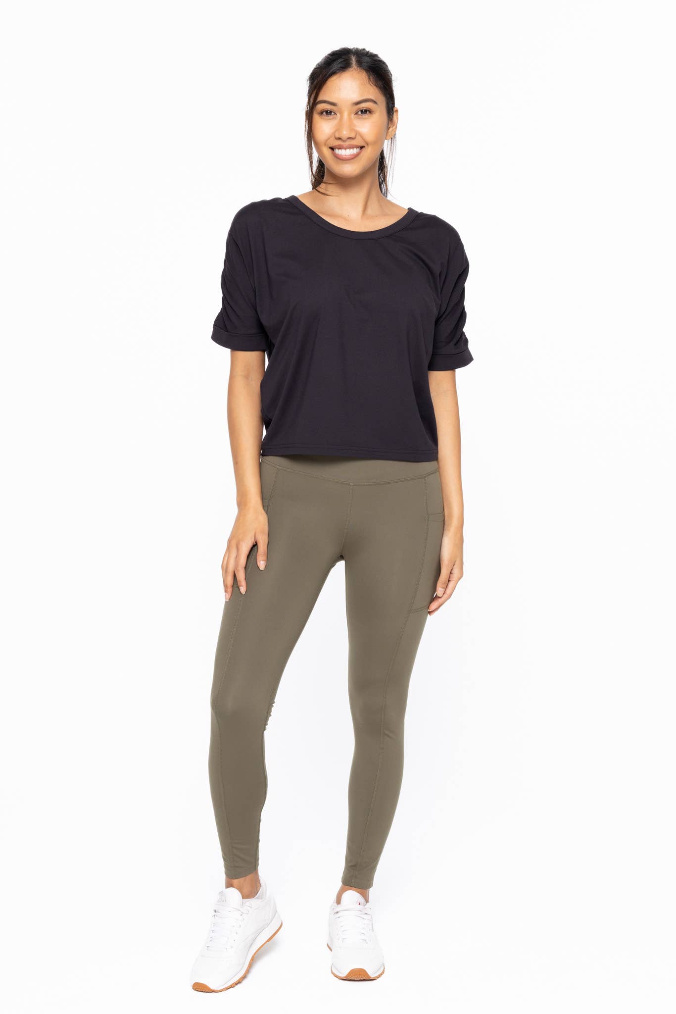 $15 SALE! Black Elegant Touch Loose Fit Tee REG. $29.99