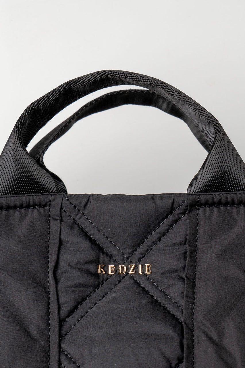 Kedzie Cloud 9 Quilted Tote Bag (Choose from 5 colors)
