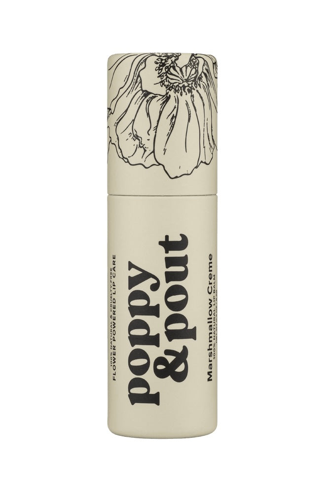 Poppy & Pout Marshmallow Creme Premium Organic Lip Balm