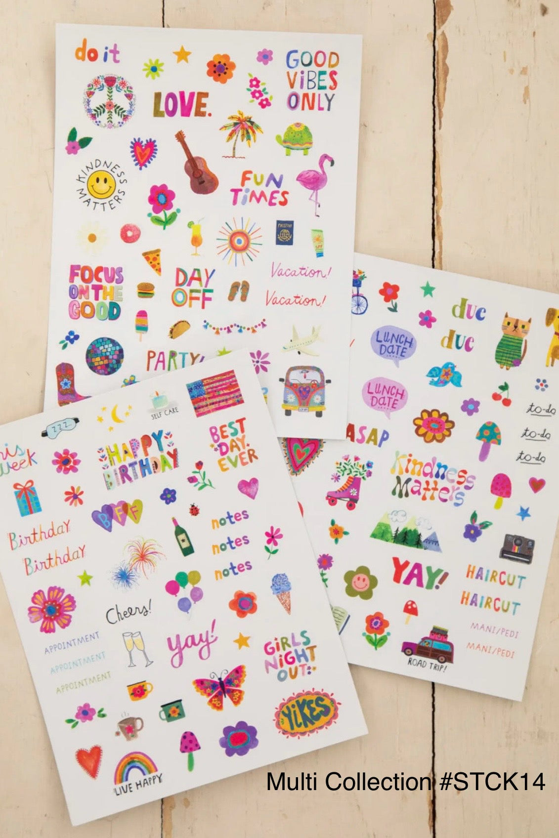 Natural Life Planner Sticker Set (Choose your style.)