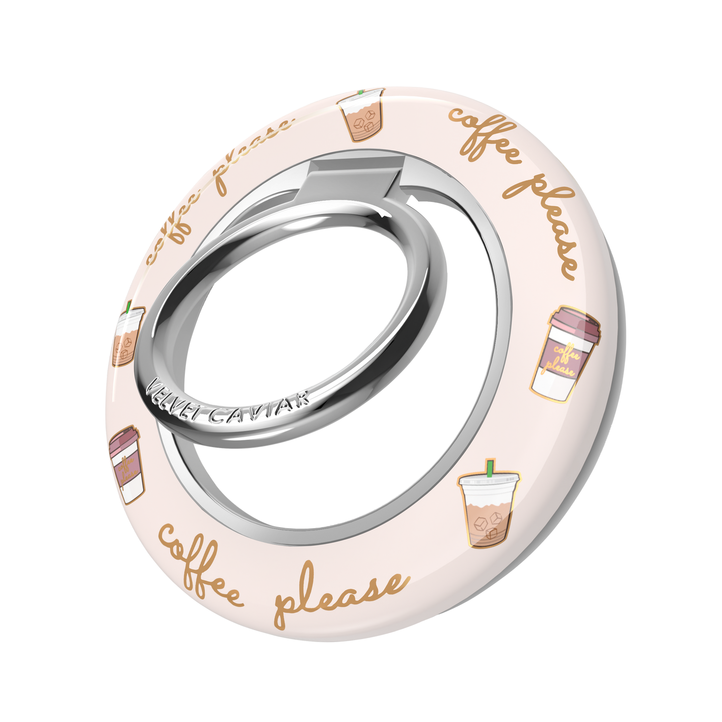 Coffee Please MagSafe Grip Ring
