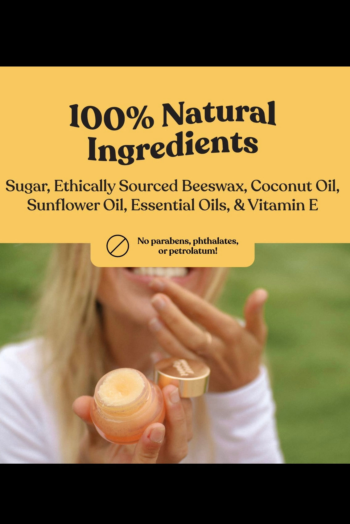 Poppy & Pout Marshmallow Creme Premium Organic Lip Scrub