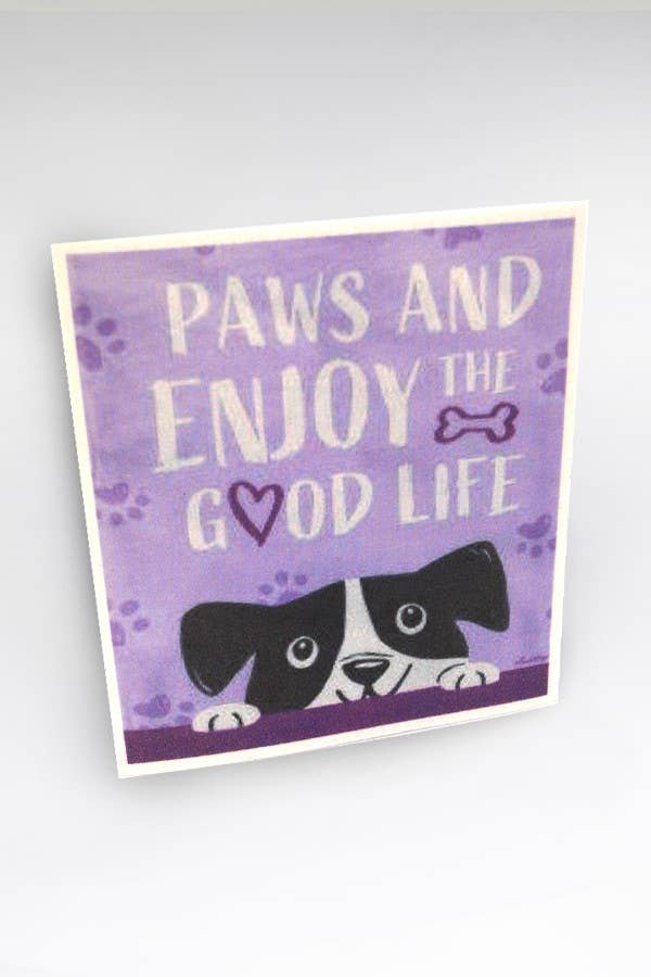 Eco Friendly Cellulose Reuseable Dishcloth- Paws