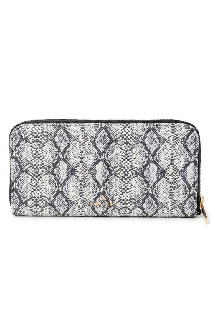 Kedzie Eclipse Zip Around Wallet Clutch (Choice of 8 Colors)
