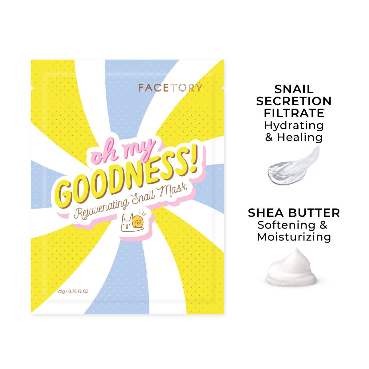 FaceTory Oh My Goodness Rejuvenating Face Mask - Korean Beauty