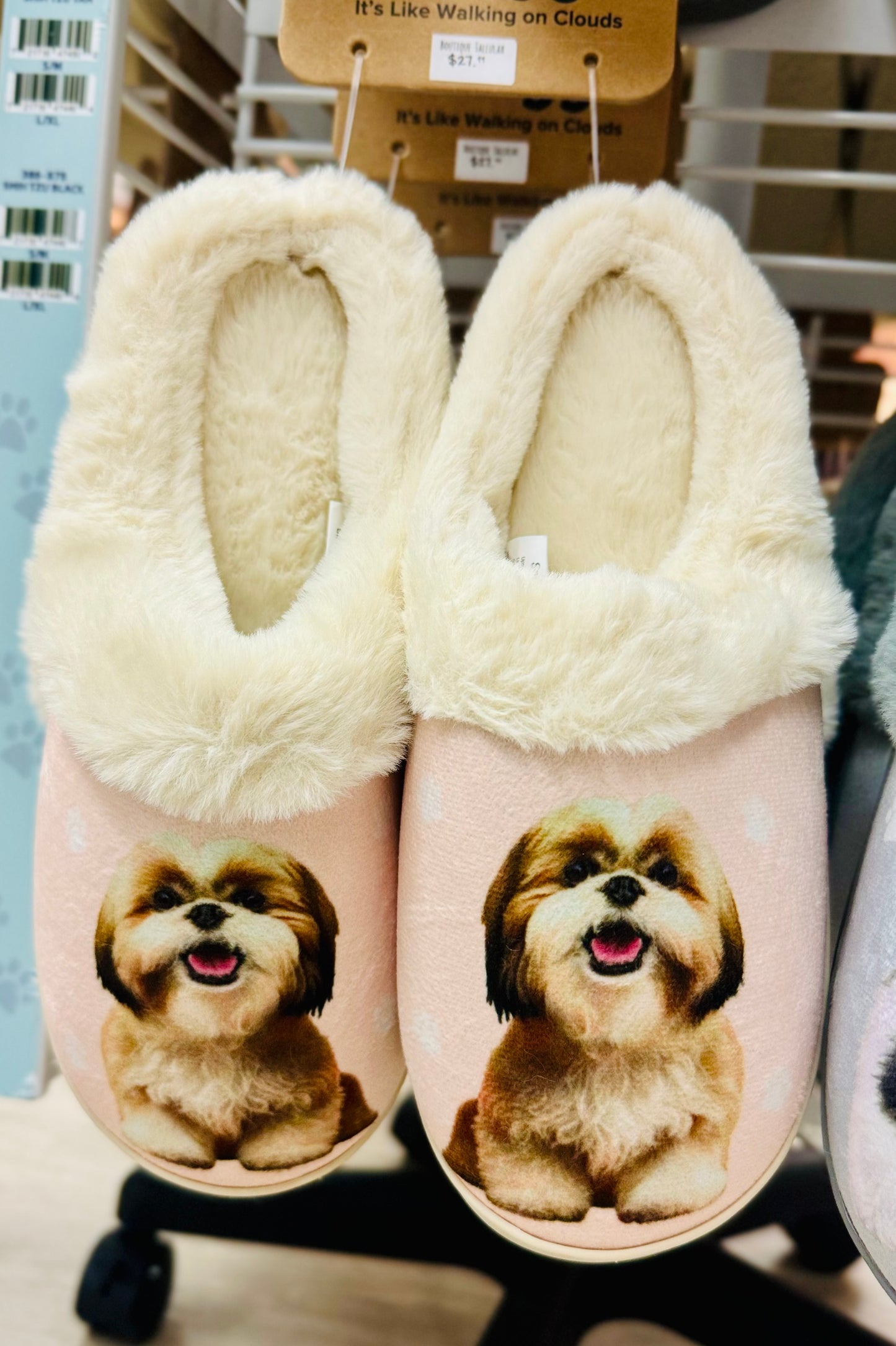 Snuggs Cozy Memory Foam Non-Slip Slippers- Favorite Pet Breeds Edition