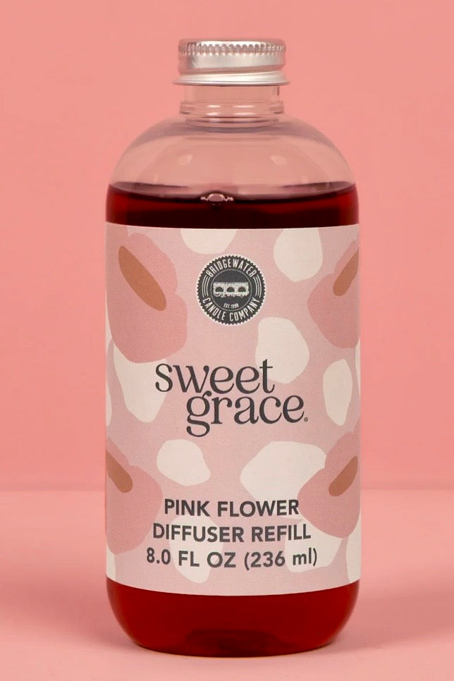 Pink Refill Oil for White Sweet Grace Flower Diffuser