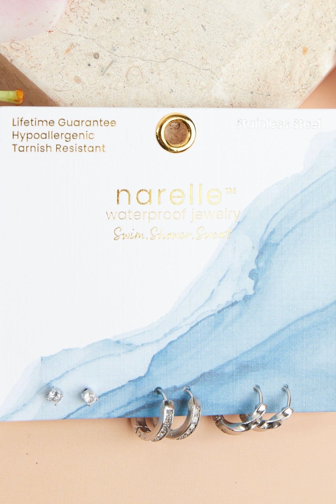 Narelle Waterproof Jewelry- Earrings Collection