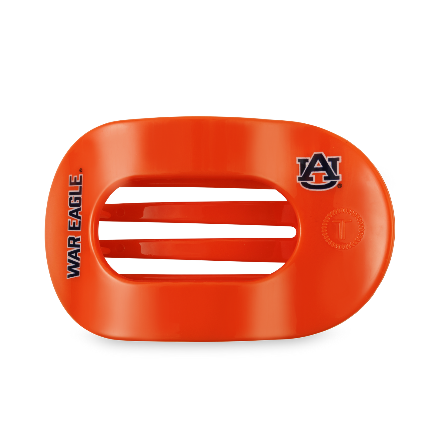 Teleties Flat Round Hair Clip | Large | War Eagle!