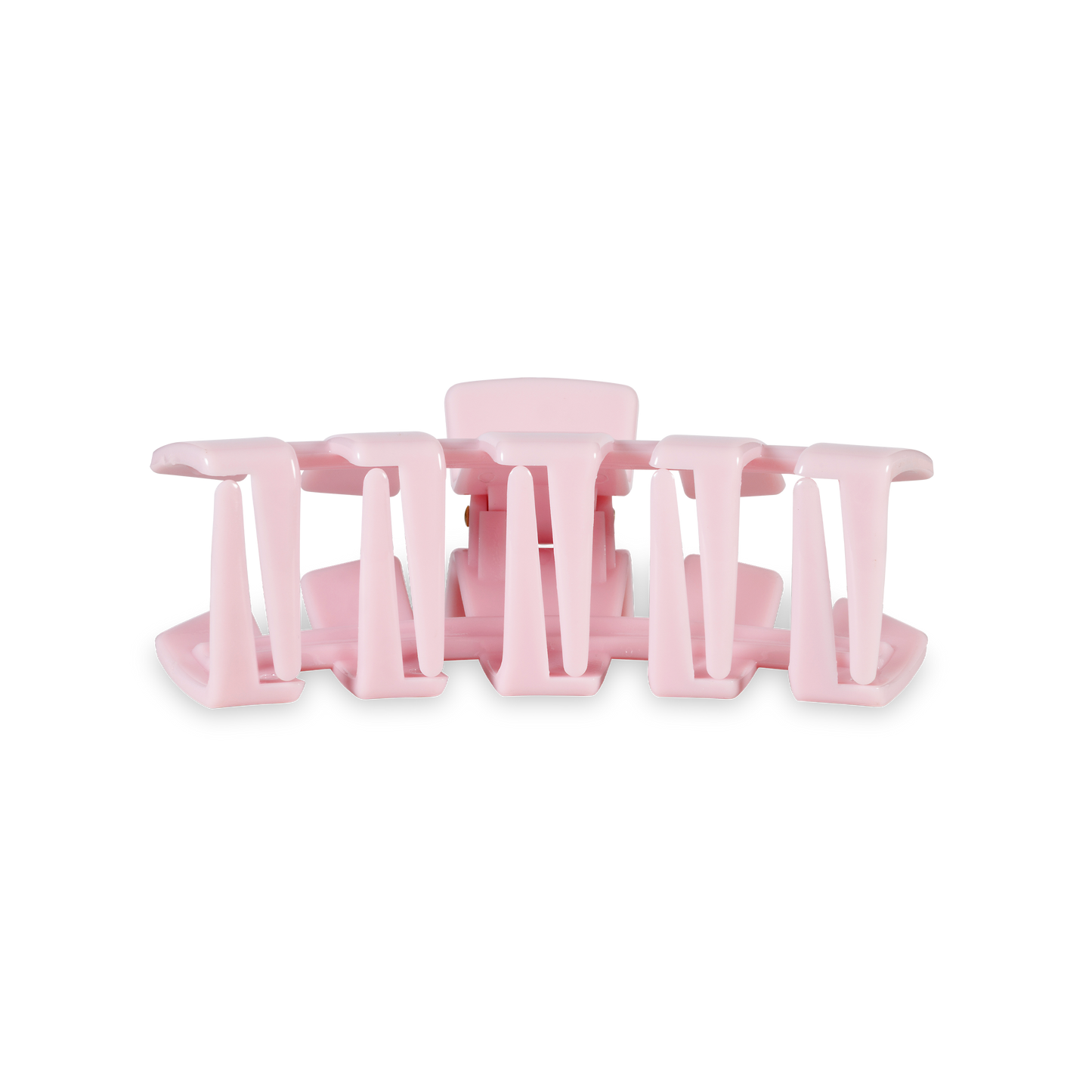 Teleties Classic Hair Clip | Medium | Pink Ribbon
