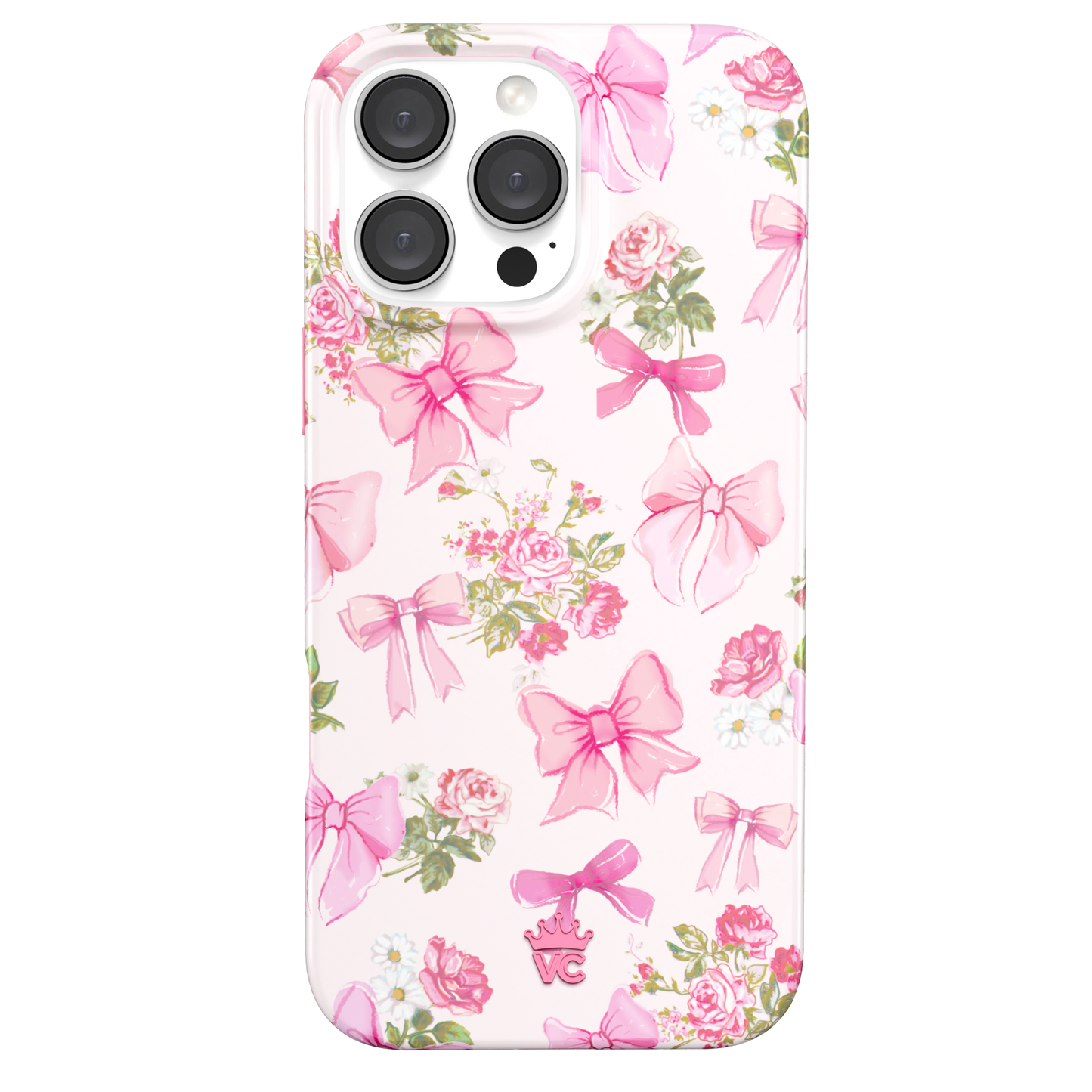 Posie Pink Bow MagSafe iPhone 16 Pro Max Case