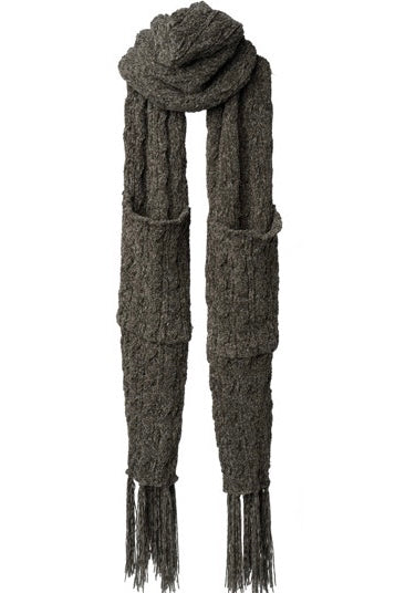 Britt’s Knits Buttery Chenille Beyond Soft Pocket Scarf (Available in 4 colors)