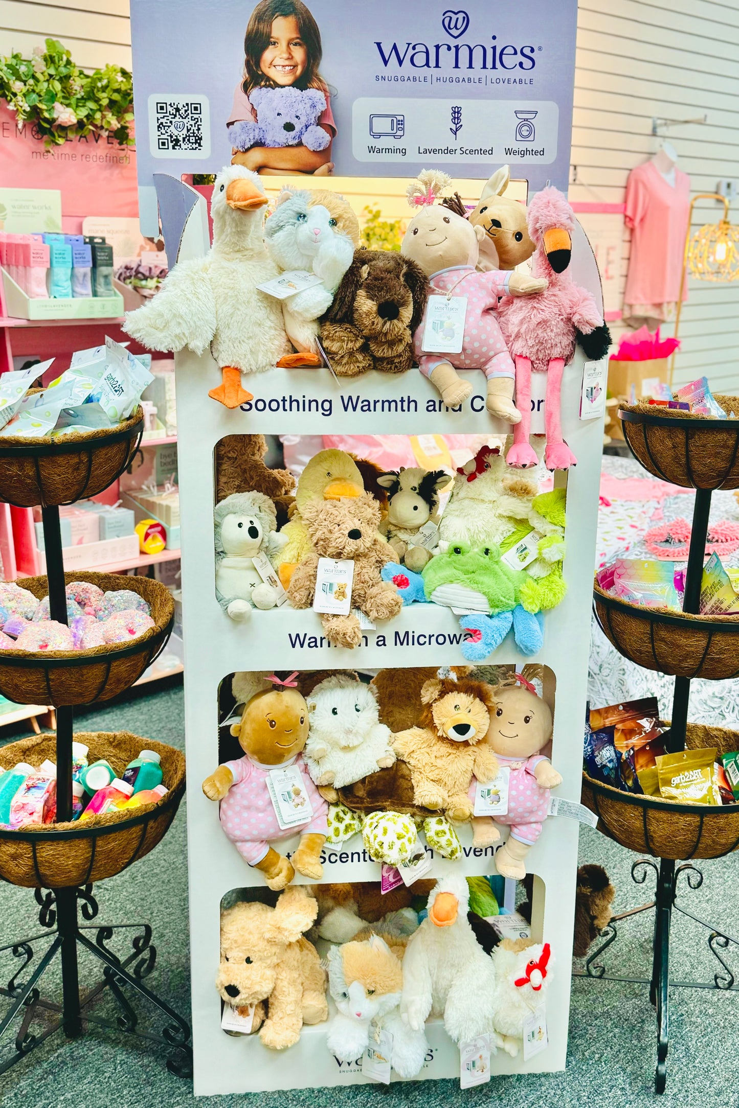 Junior Warmies Soothing Plushie- Choose from 23 styles
