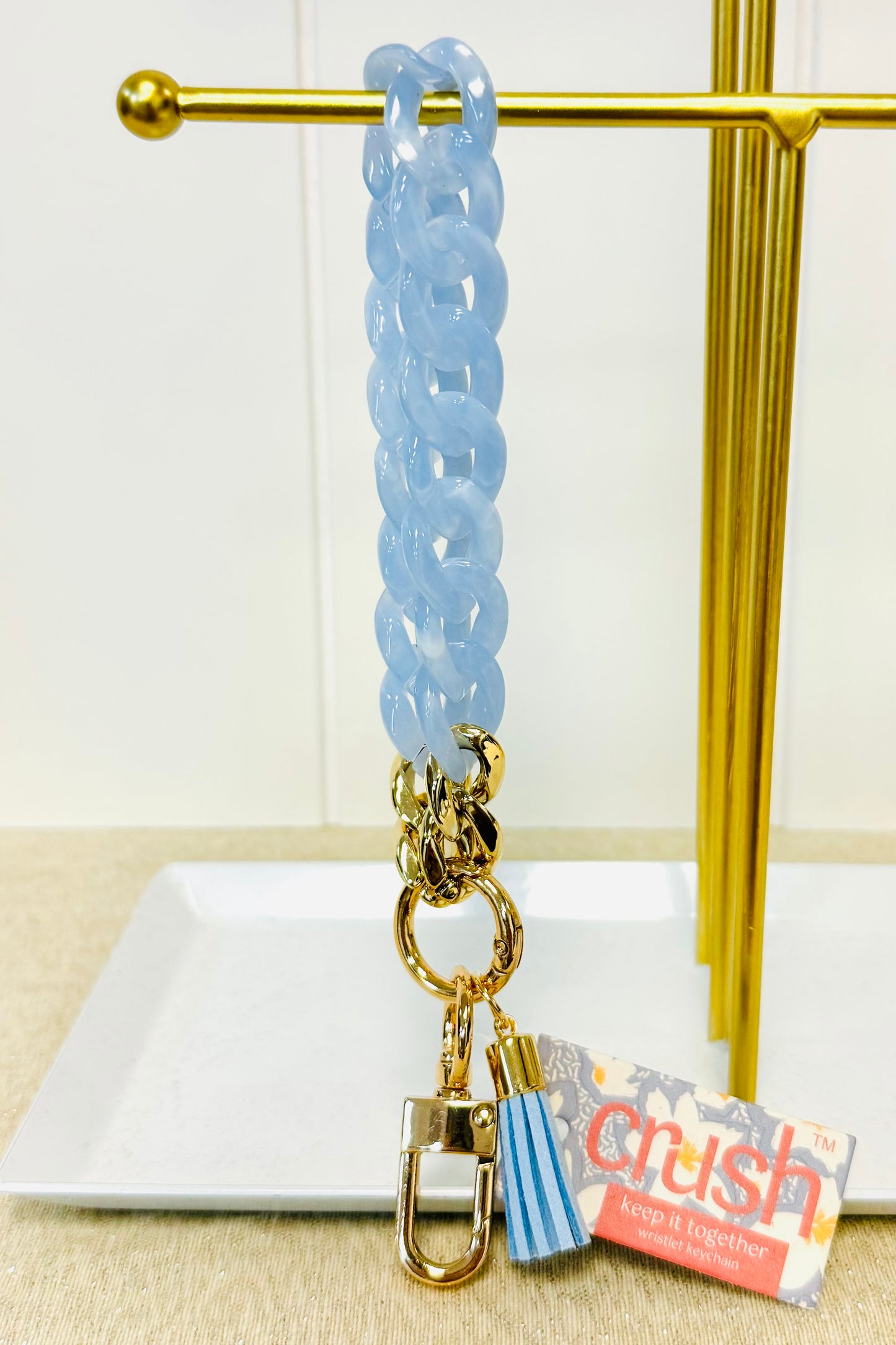 Crush Keep it Together Wristlet Chain Strap- Choose from 6 Colors