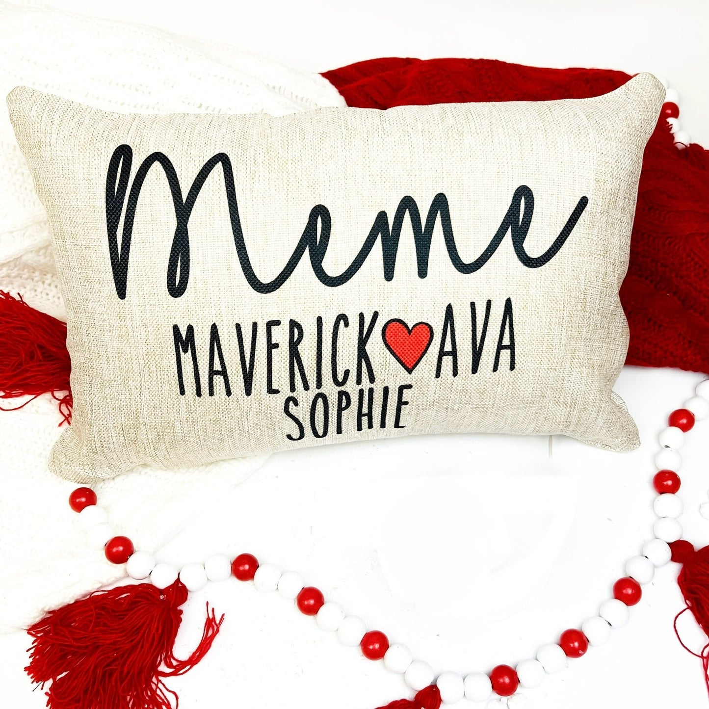 Personalized Parent/Grandparent Pillow