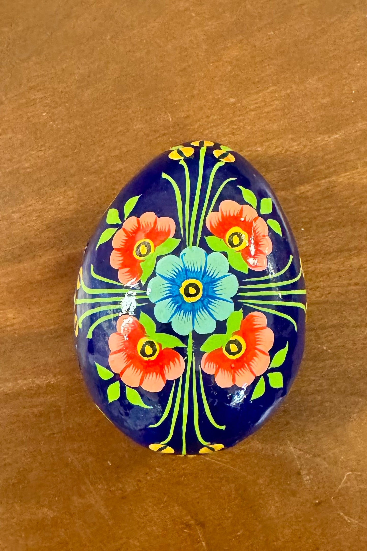 Handpainted Kashmiri Nesting Eggs- Set of 3