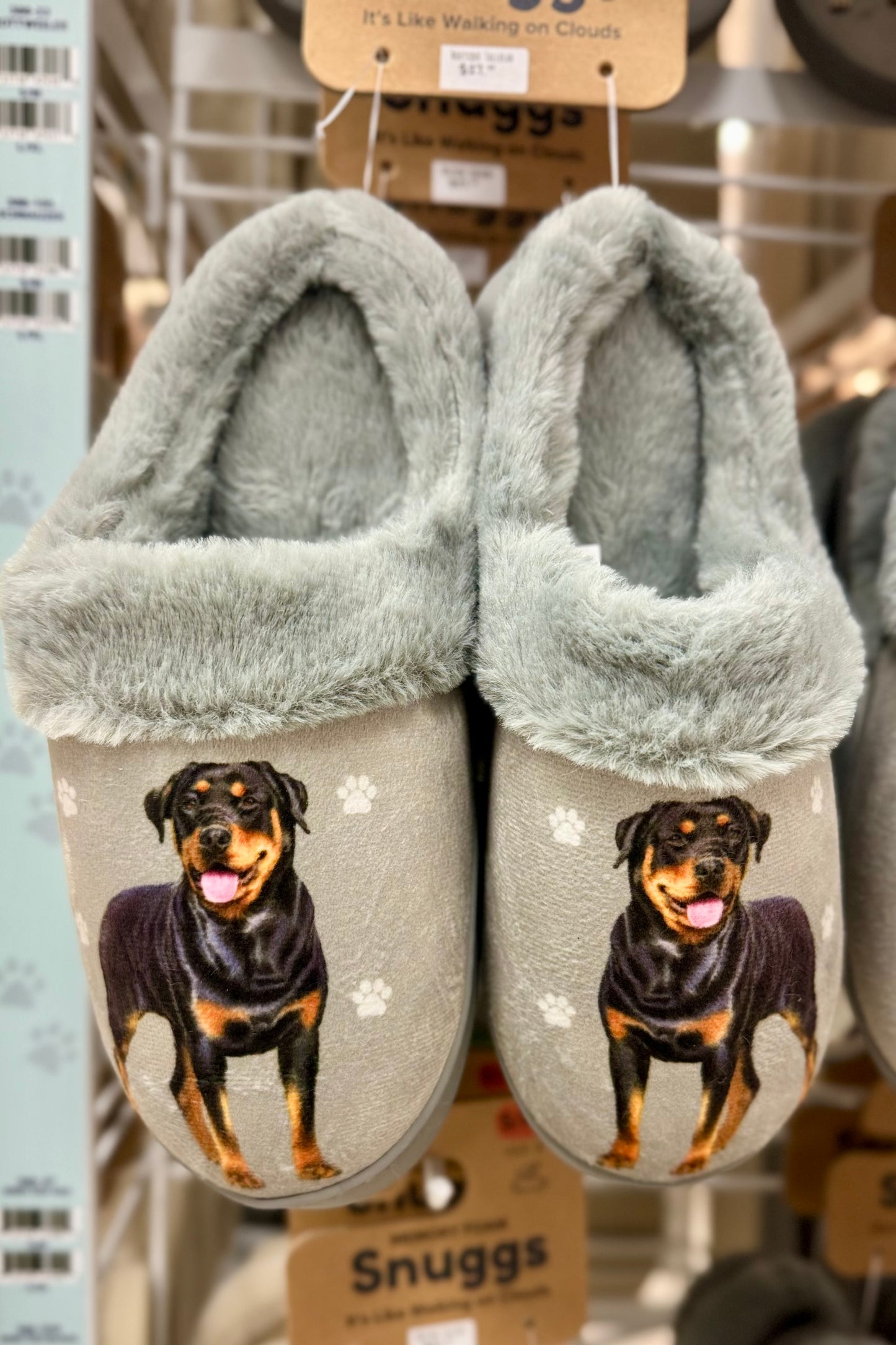 Snuggs Cozy Memory Foam Non-Slip Slippers- Favorite Pet Breeds Edition