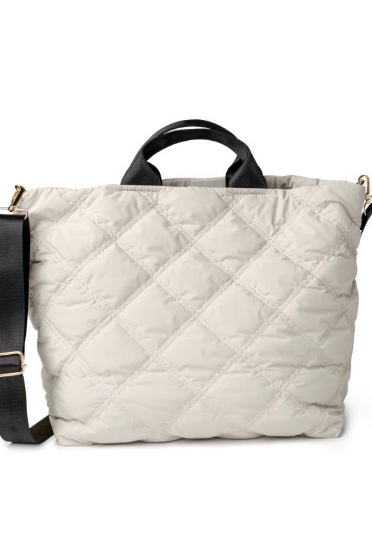 Kedzie Cloud 9 Quilted Tote Bag (Choose from 5 colors)