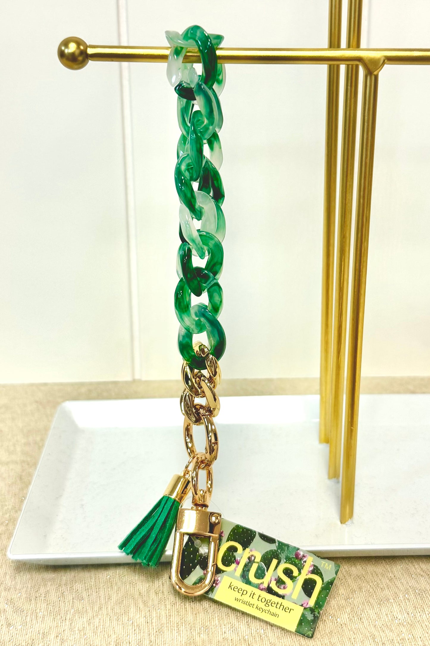 Crush Keep it Together Wristlet Chain Strap- Choose from 6 Colors