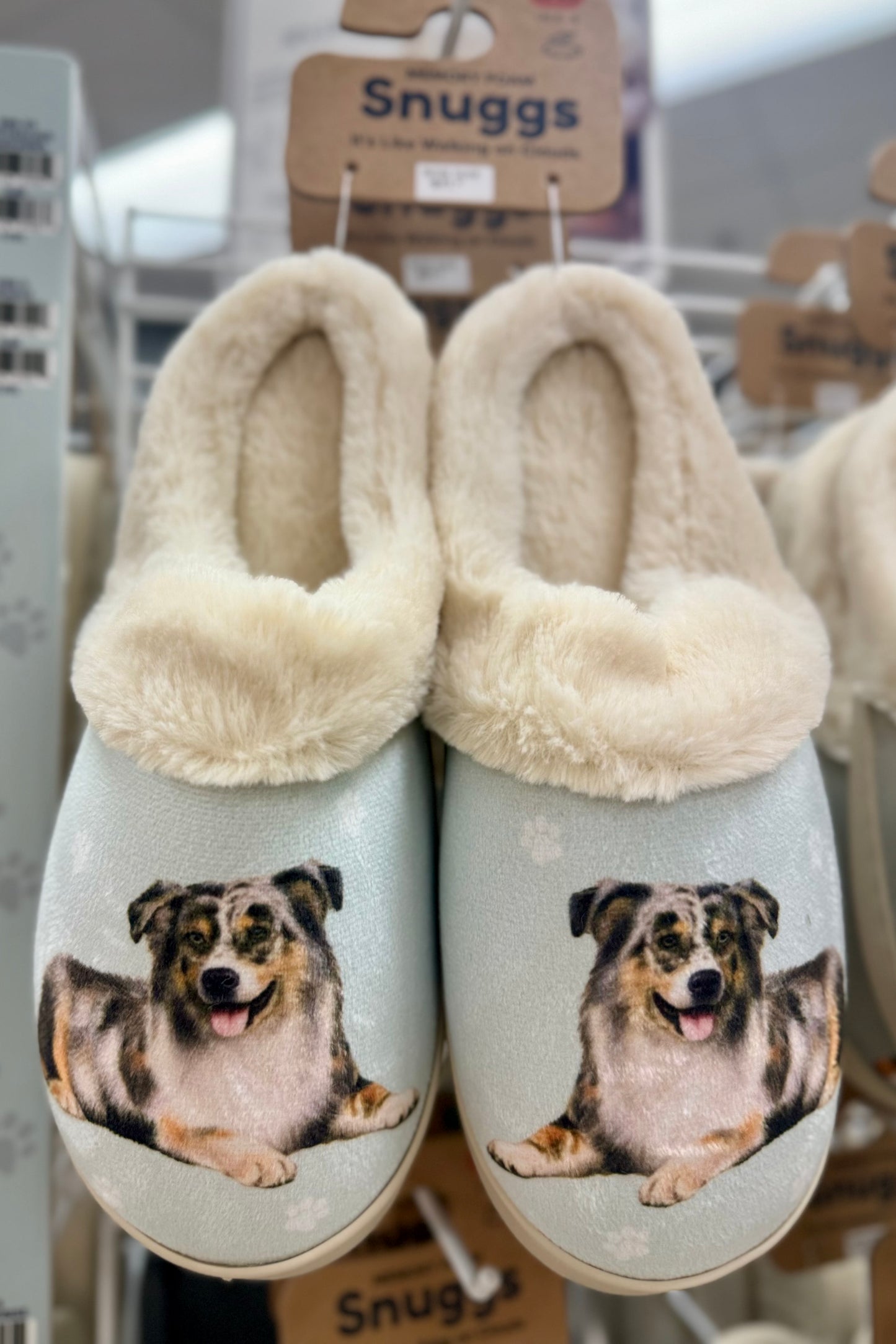 Snuggs Cozy Memory Foam Non-Slip Slippers- Favorite Pet Breeds Edition