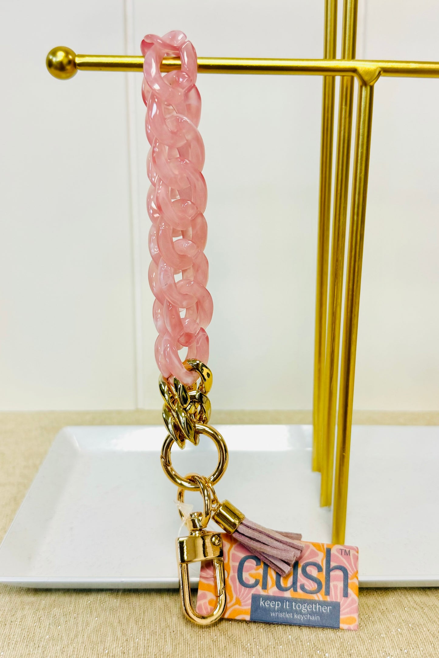 Crush Keep it Together Wristlet Chain Strap- Choose from 6 Colors
