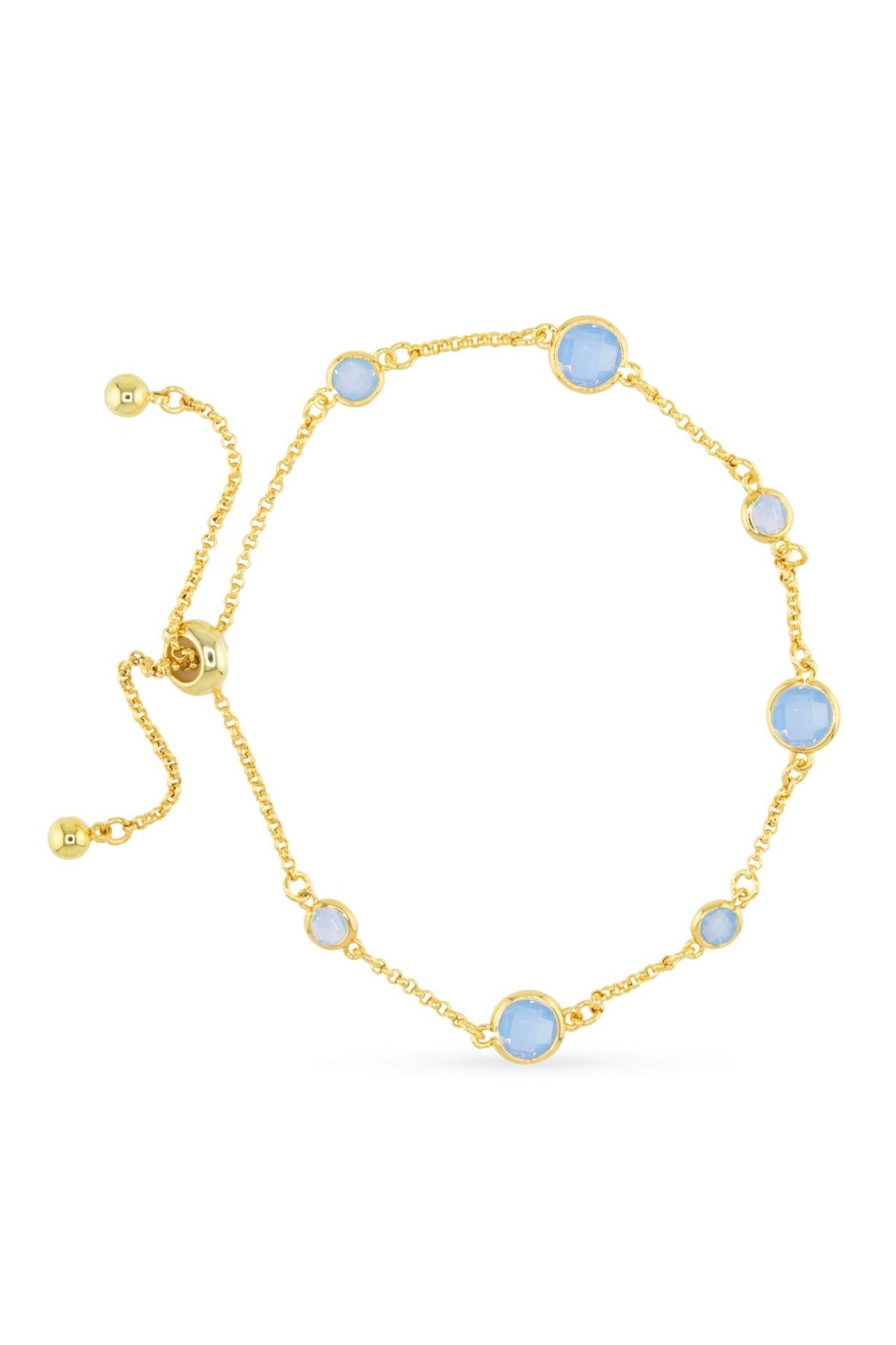 Amanda Blu Faceted CZ Collection in Gold
