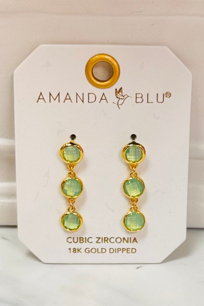 Amanda Blu Faceted CZ Collection in Gold