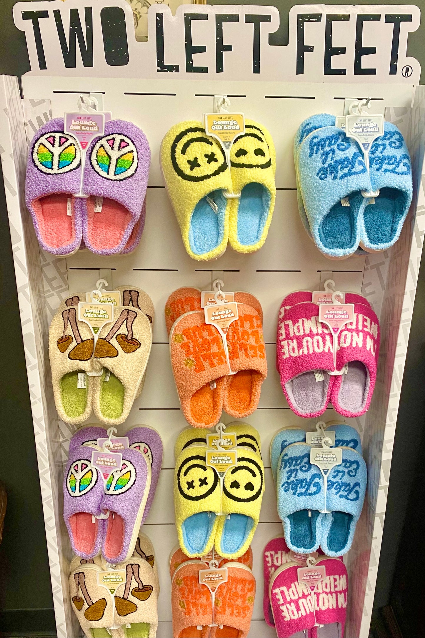 Two Left Feet Lounge Out Loud Slippers