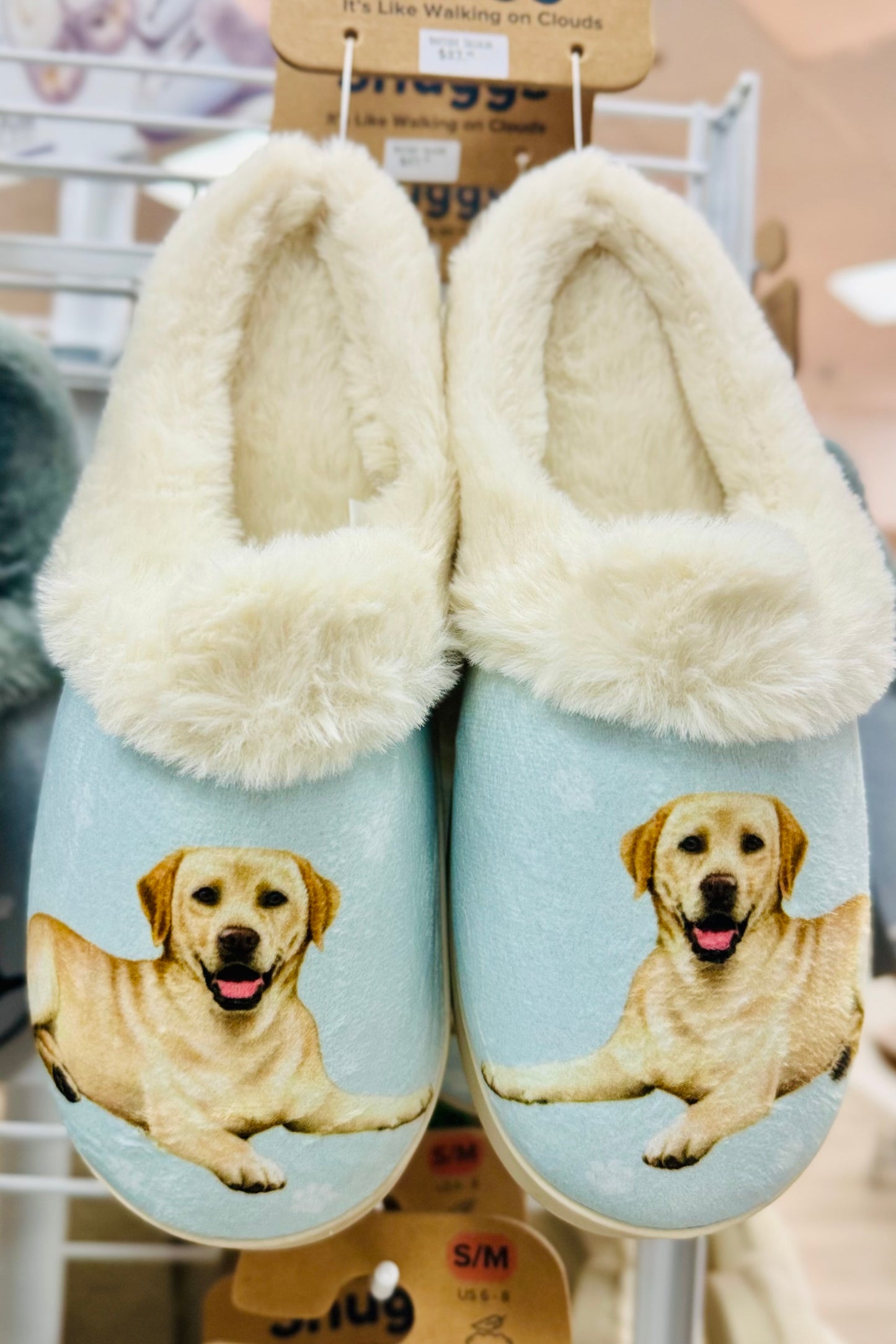 Snuggs Cozy Memory Foam Non-Slip Slippers- Favorite Pet Breeds Edition