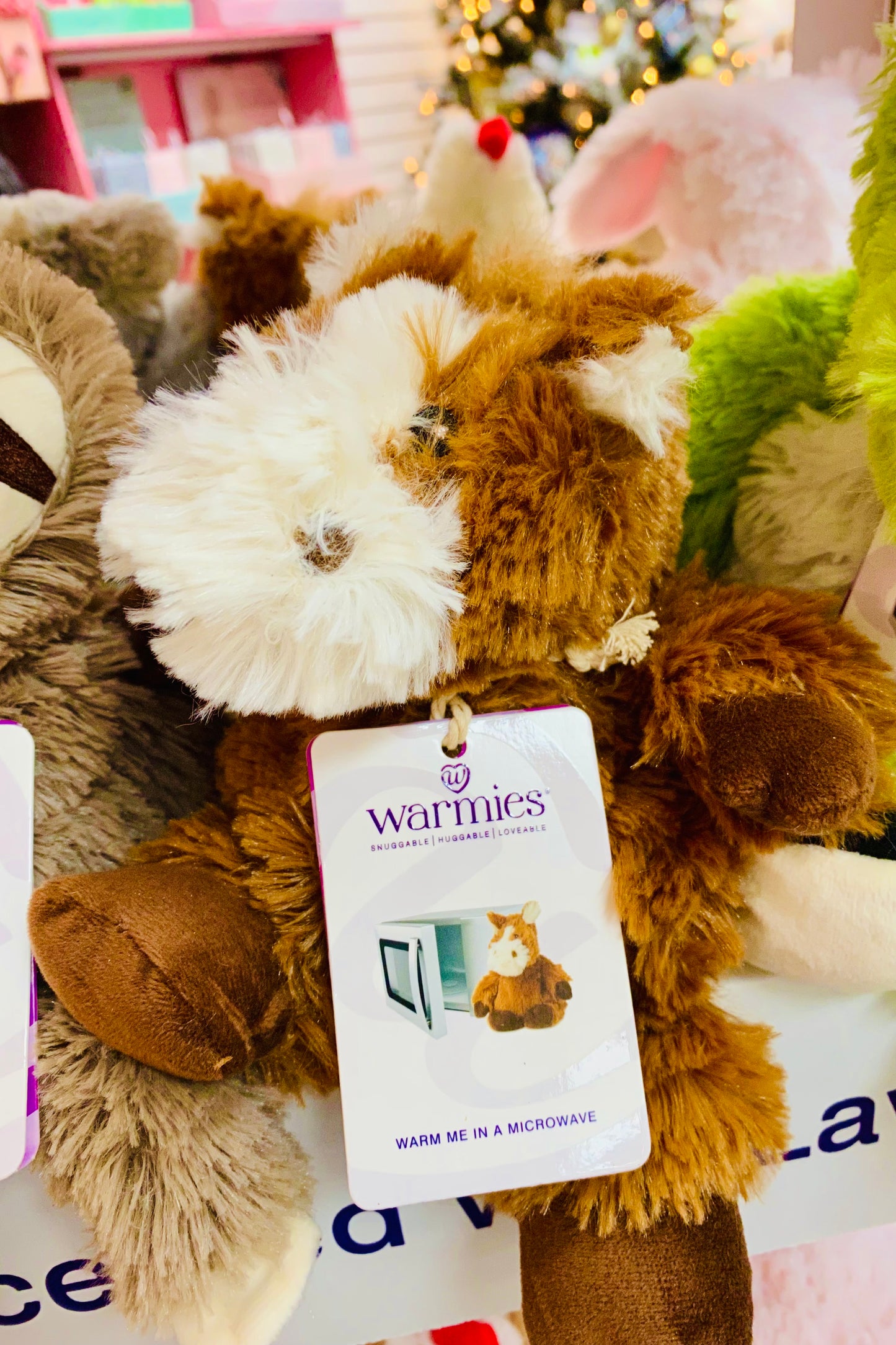 Junior Warmies Soothing Plushie- Choose from 23 styles