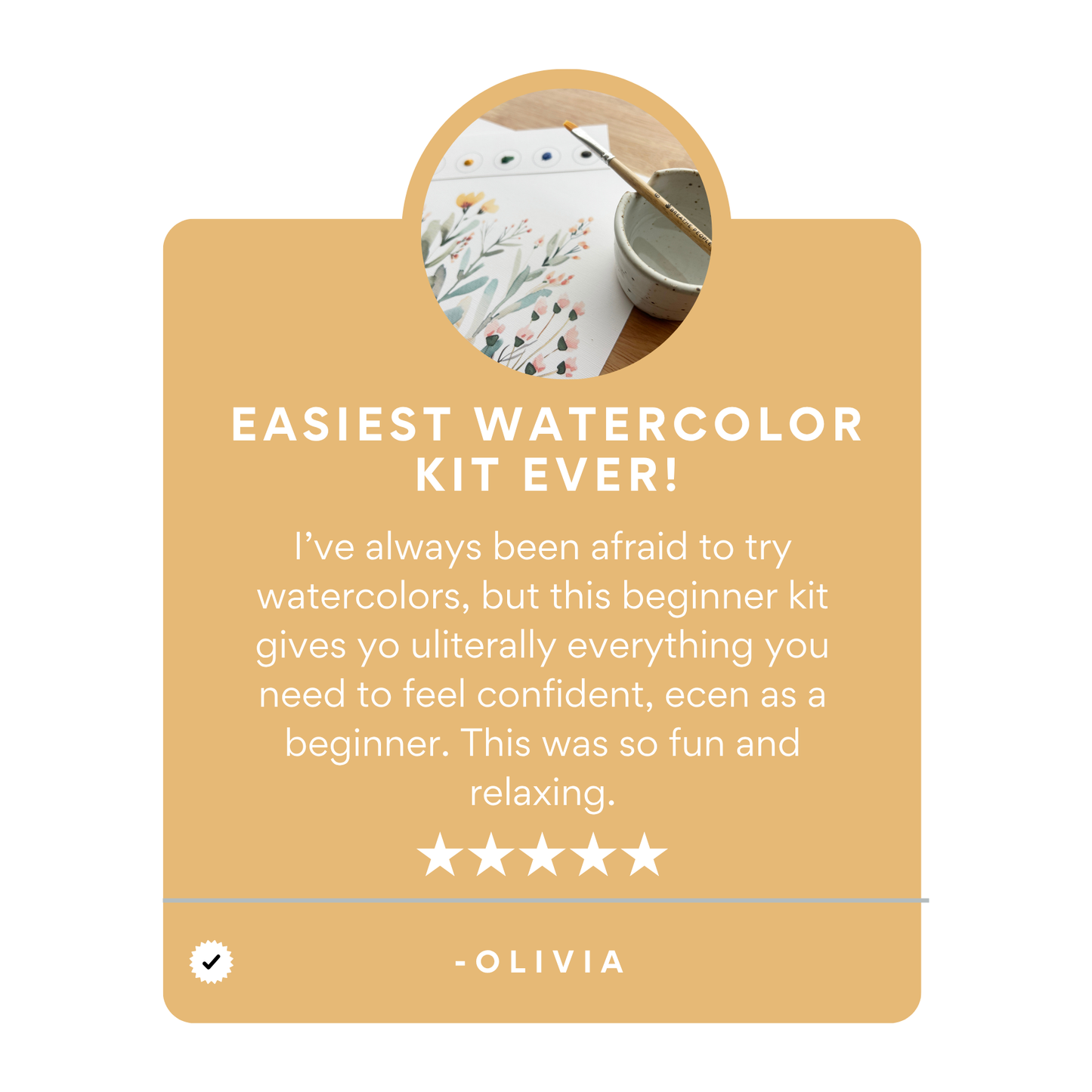 Breathe People Hummingbird All-In-One Beginner Watercolor Paint Set
