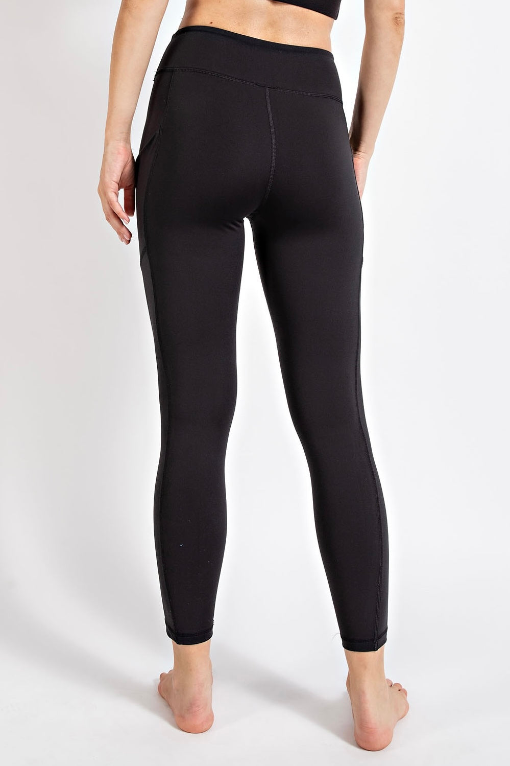 Black Butter Soft Full Length Leggings with Pockets