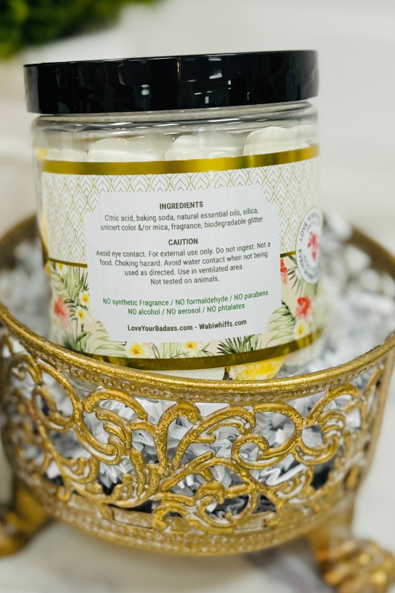 Bling Fizzing Toilet Bombs by Wabi Whiffs