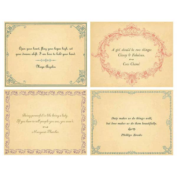 Little Book of Wisdom for Exquisite Ladies- Love Notes