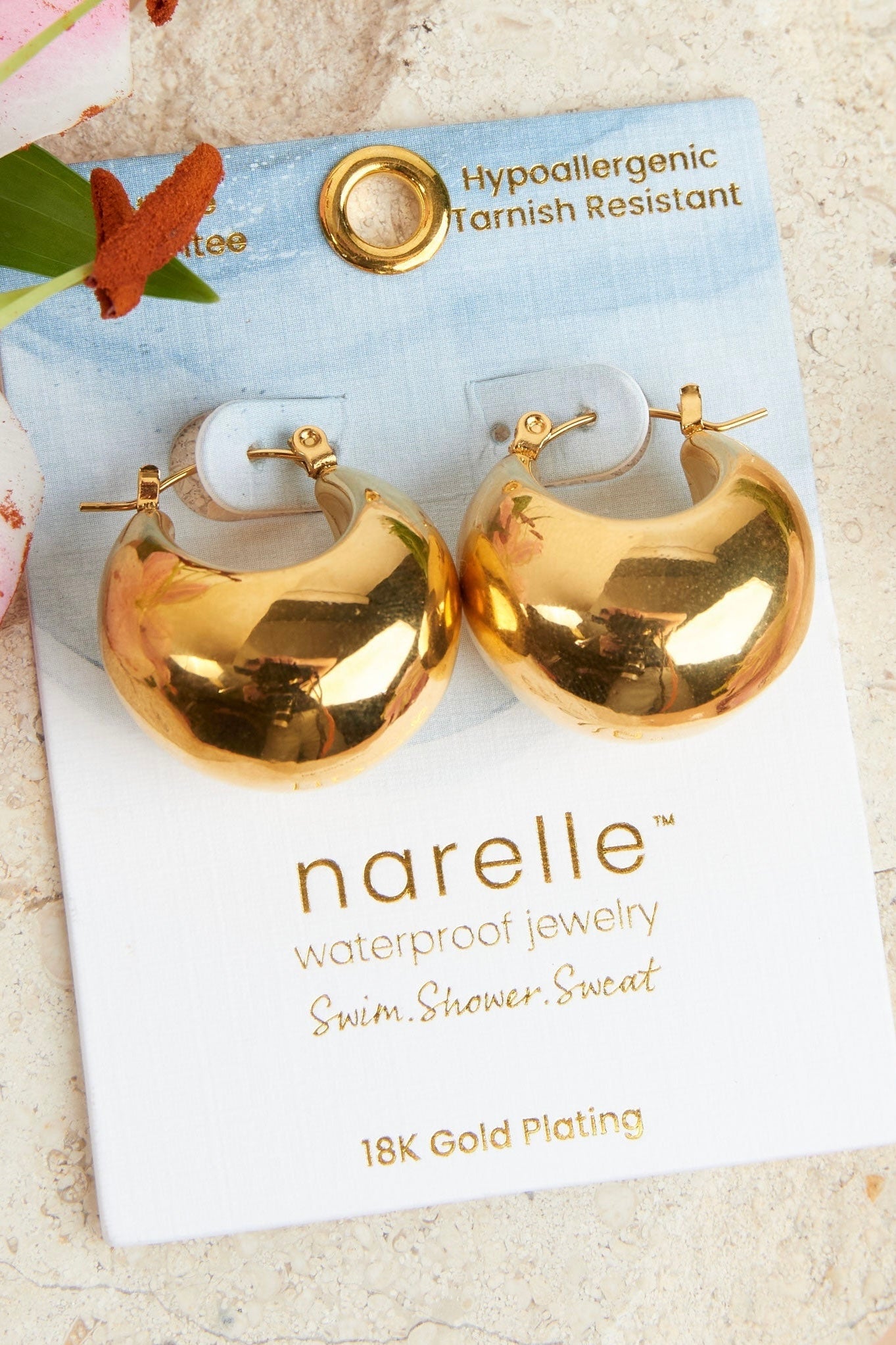 Narelle Waterproof Jewelry- Earrings Collection
