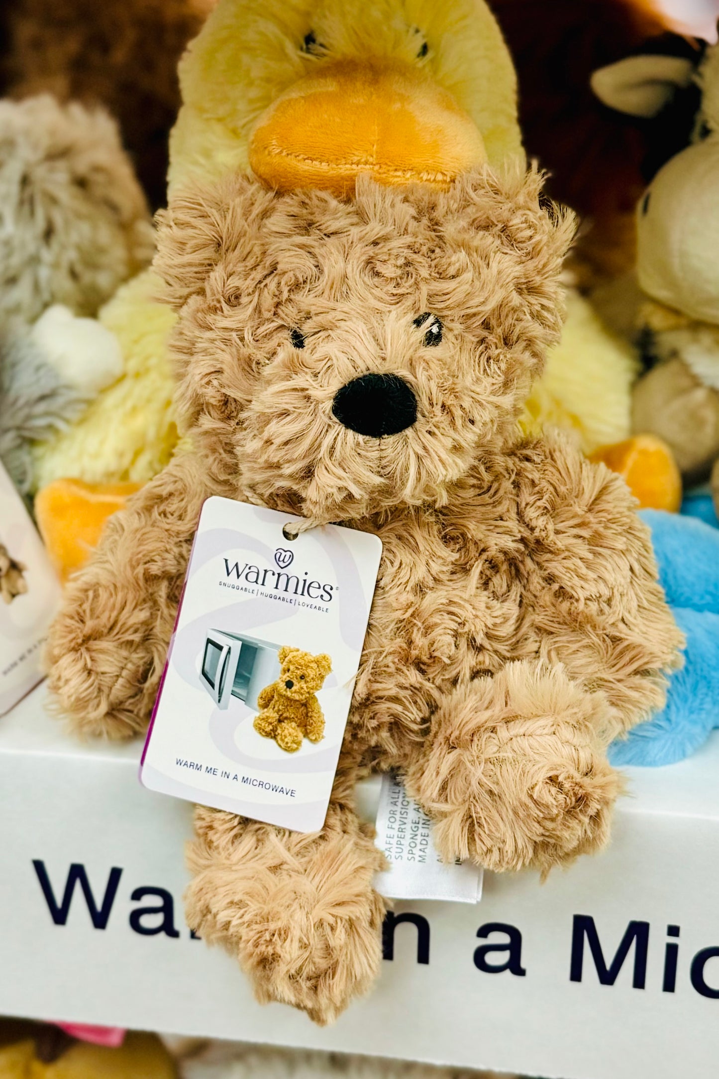 Junior Warmies Soothing Plushie- Choose from 23 styles