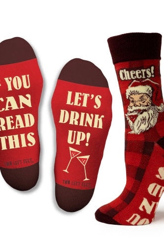 Two Left Feet Christmas Socks