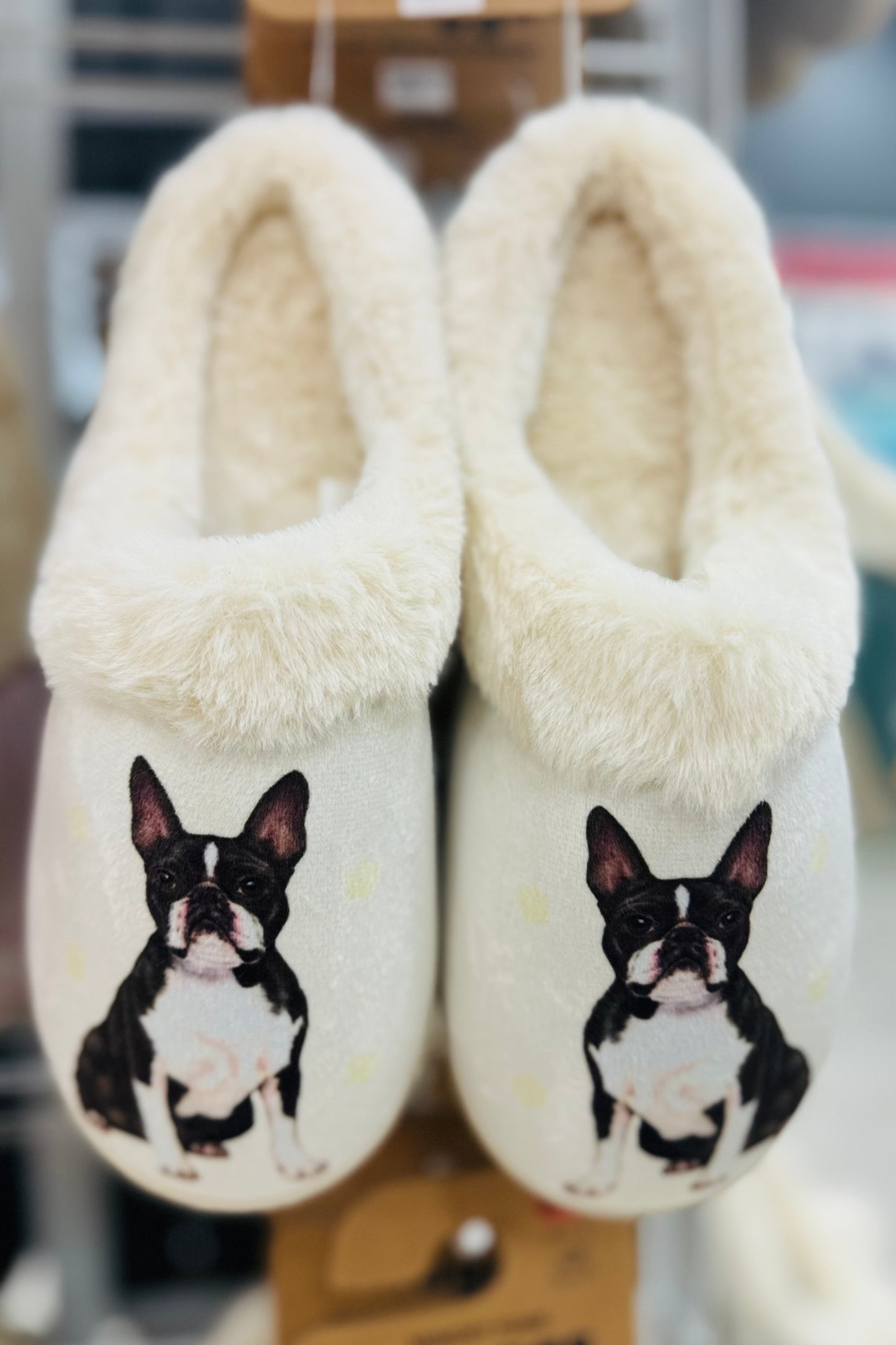 Snuggs Cozy Memory Foam Non-Slip Slippers- Favorite Pet Breeds Edition