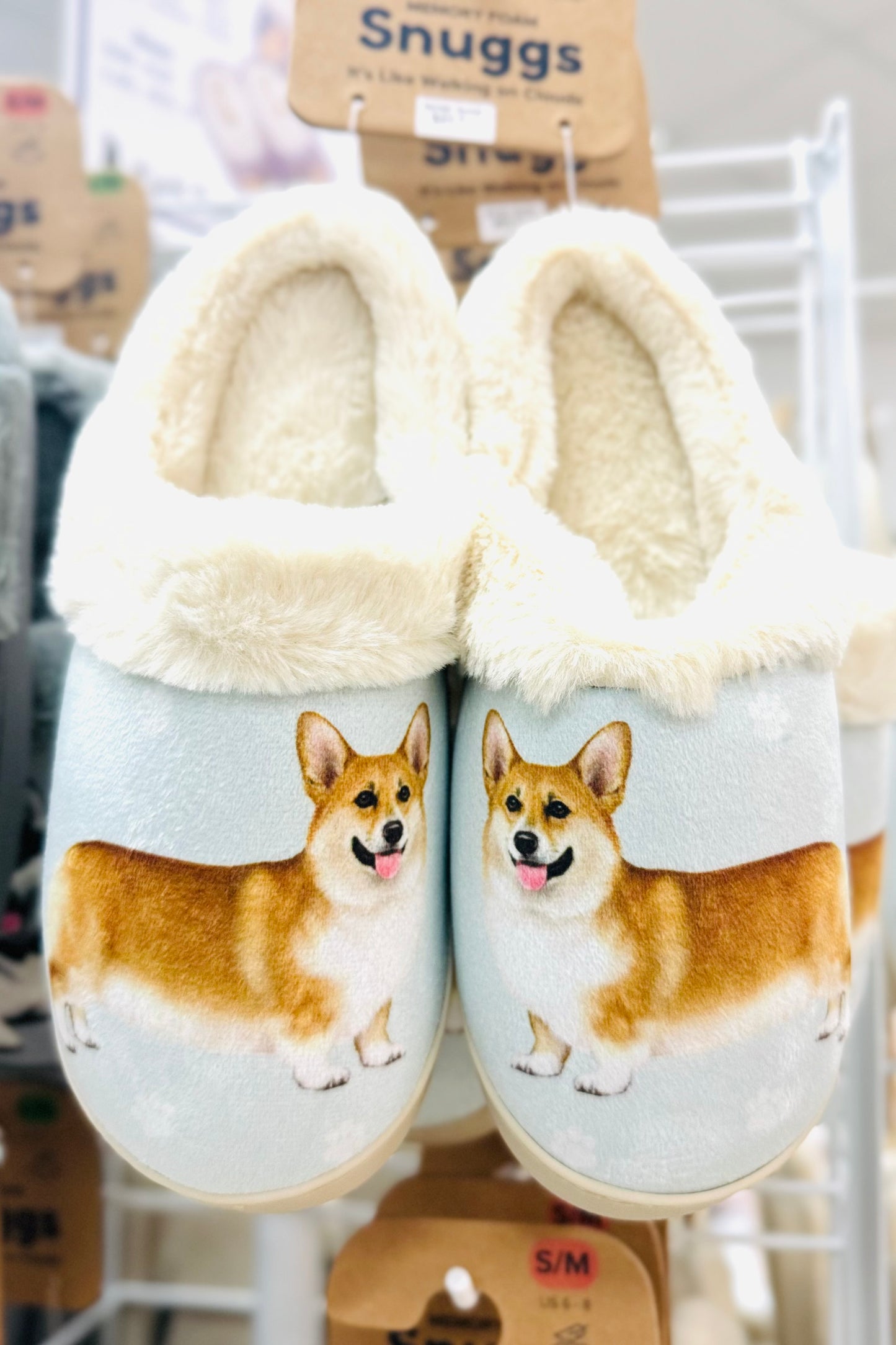 Snuggs Cozy Memory Foam Non-Slip Slippers- Favorite Pet Breeds Edition