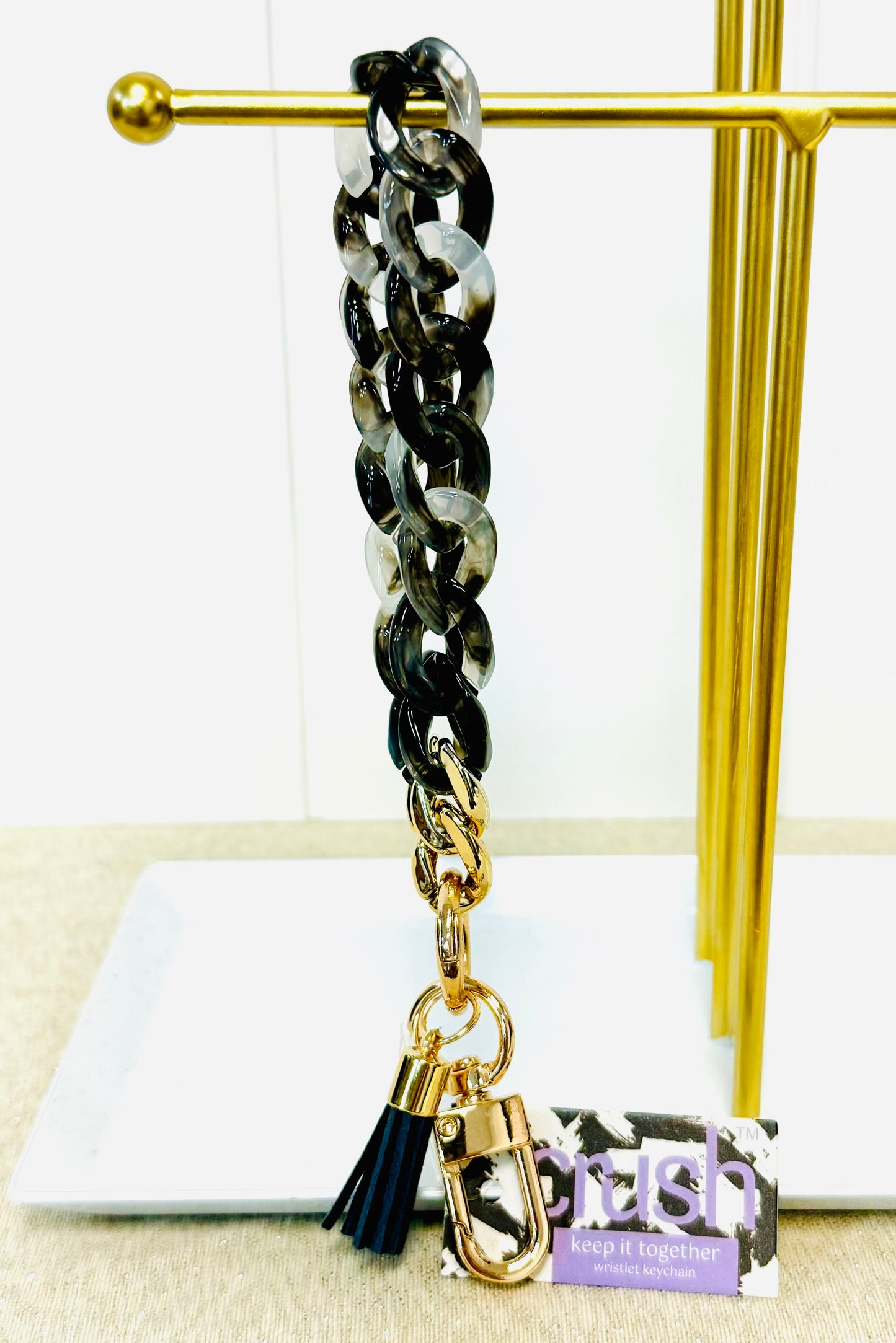 Crush Keep it Together Wristlet Chain Strap- Choose from 6 Colors