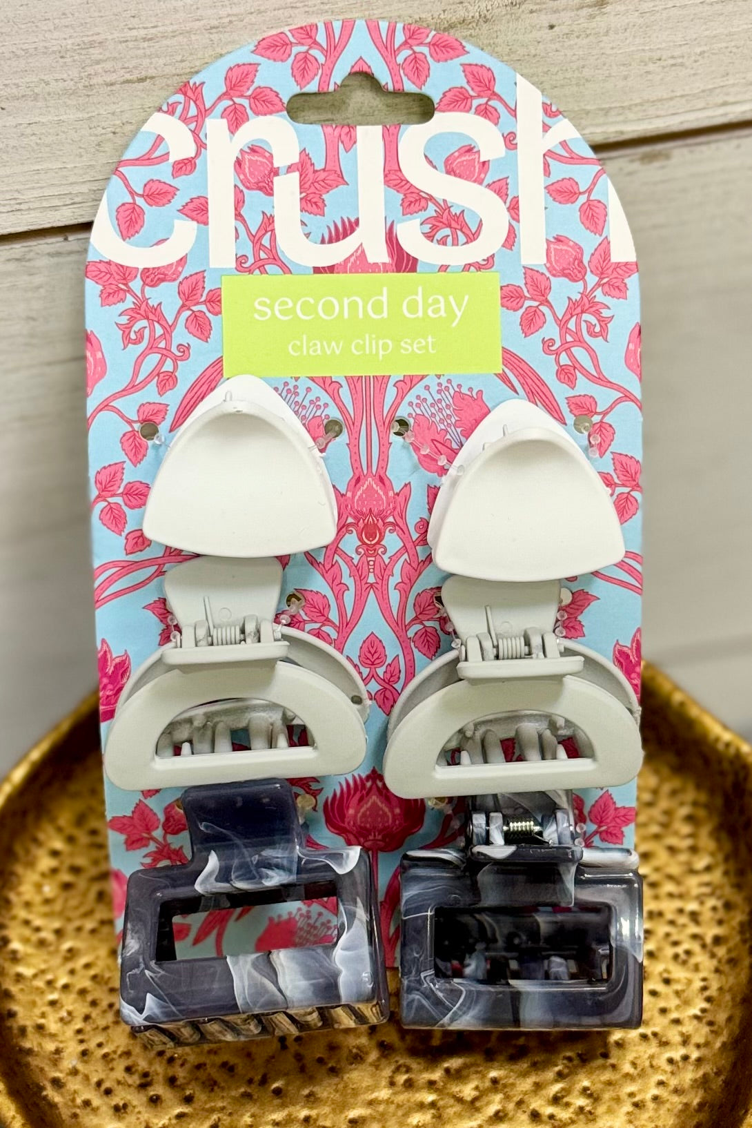 Crush Second Day Claw Clip Set