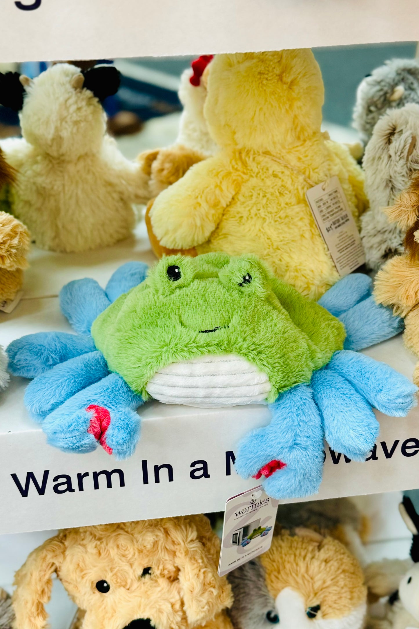 Large Warmies Soothing Plushie- Choose from 28 styles