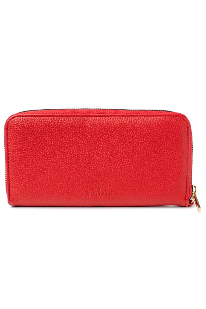 Kedzie Eclipse Zip Around Wallet Clutch (Choice of 8 Colors)