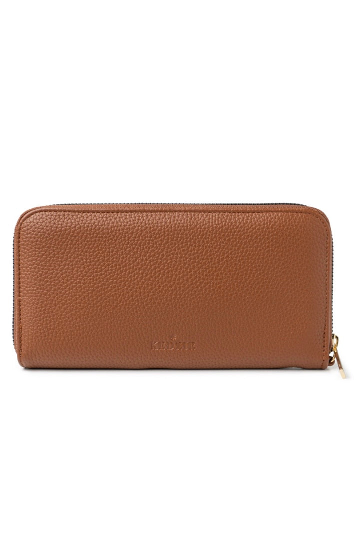 Kedzie Eclipse Zip Around Wallet Clutch (Choice of 8 Colors)